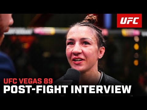 Amanda Ribas Post-Fight Interview | UFC Vegas 89