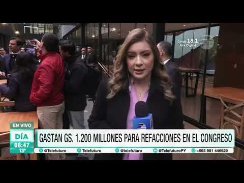 Gastan G.  1.200 millones para refacciones  en el Congreso