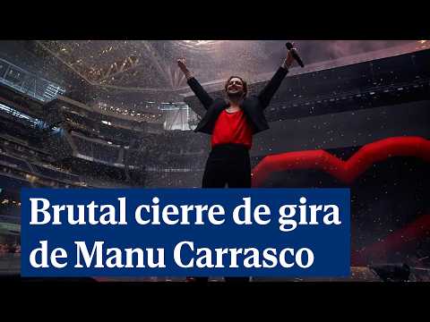El gran cierre de la gira de Manuel Carrasco en el Bernabéu
