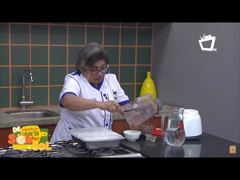 La reina del sabor nicaragüense debutó en Vos TV en el programa Cocinando con María Esther