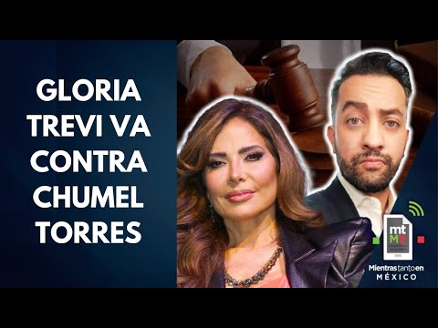 De chiste a escándalo: CHUMEL Torres es DEMANDADO por Gloria Trevi por daño moral ?Mientras tanto