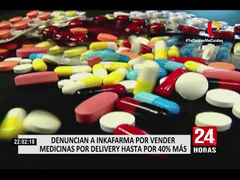 Denuncian a Inkafarma por vender medicinas por delivery con 40 % más del costo real