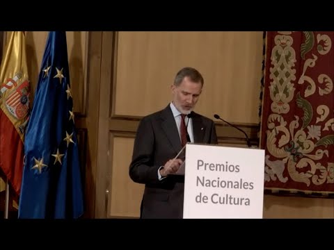 El Rey destaca, en los Premios Nacionales de la Cultura 2021, su admiración por Carlos Saura