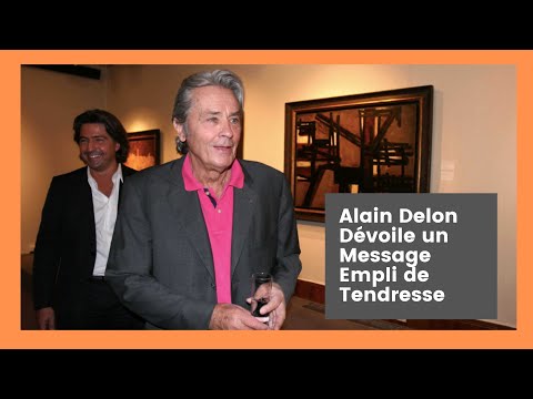A? Mon Cher Public : L'e?mouvant message d'Alain Delon a? ses Fans, une De?claration tendre