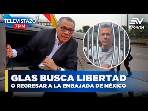 Glas busca su libertad o regresar a la embajada de México con Habeas Corpus | Televistazo en vivo