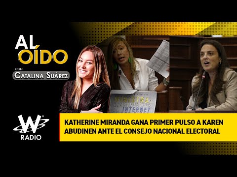 Katherine Miranda gana primer pulso a Karen Abudinen ante el Consejo Nacional Electoral