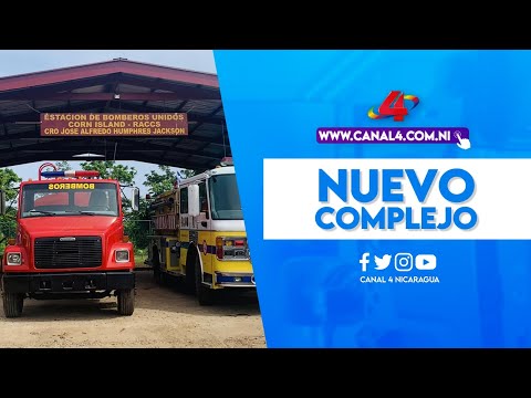Gobierno de Nicaragua inaugura estación de Bomberos y oficina de trámites migratorios en Corn Island