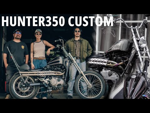 HUNTER350CUSTOMChopperเทป