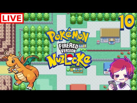 🔴LivePokemonFireRedNuzlocke:จ