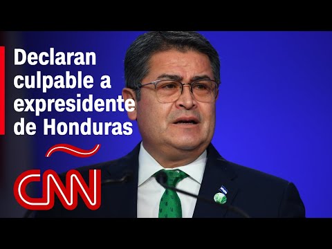 El expresidente de Honduras Juan Orlando Hernández es declarado culpable. Esto es lo que sabemos.