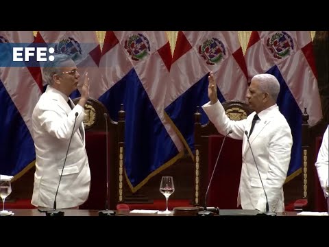 Luis Abinader asume su segundo y último mandato presidencial en República Dominicana