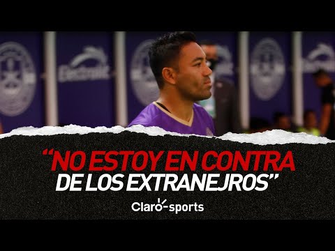 Marco Fabián: No estoy en contra de los extranjeros, siempre y cuando aporten