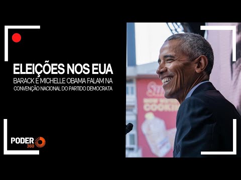 Ao vivo: Barack e Michelle Obama falam na Convenção Nacional do Partido Democrata