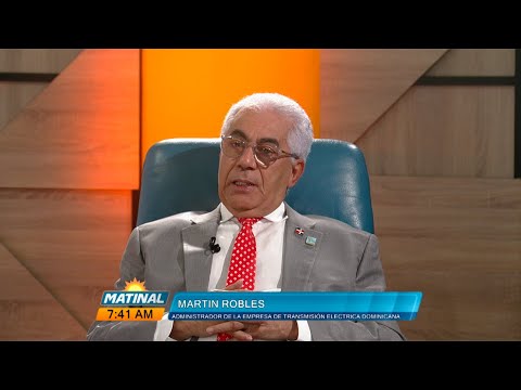 Martin Robles, Administrador de la empresa de transmisión eléctrica Dominicana