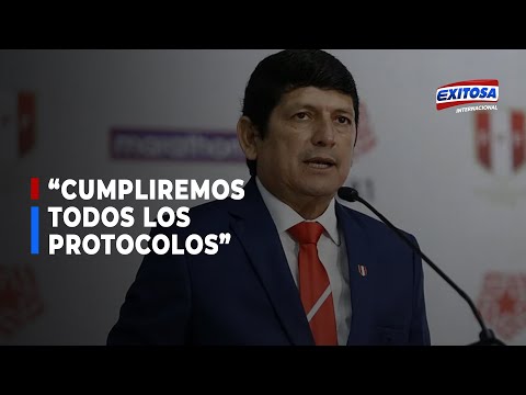 Agustín Lozano sobre posible suspensión de la Liga 1: “Cumpliremos todos los protocolos”