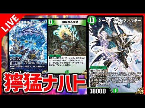 【デュエプレ】なんかつえーらしいナーフ後ナハトを触ってみる会【デュエルマスターズプレイス/デュエマプレイス】