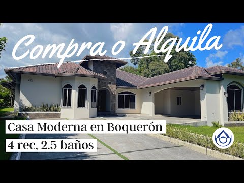 Compra o Alquila. Casa de Boquerón, hermosa estructura y amplio lote en Chiriquí!. 6981.5000