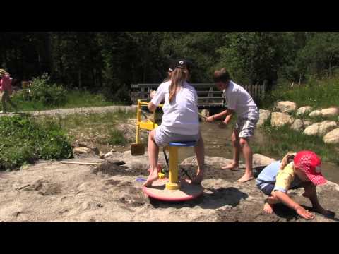 BEKB | BCBE für die Familie: Regionaler Naturpark Diemtigtal, Wasserspielplatz Gwunderwasser