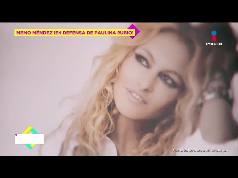 Memo Méndez DEFIENDE a el talento de Paulina Rubio y asegura que SÍ canta | De Primera Mano