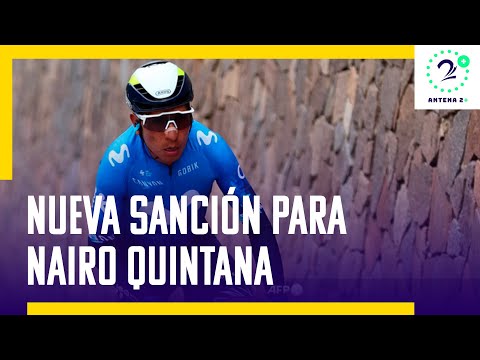 Nairo Quintana recibe nueva sanción de la UCI