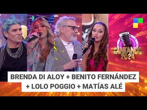 Brenda Di Aloy + Benito + Lolo Poggio + Matías Alé #Cantando2024 | Programa completo (26/09/24)