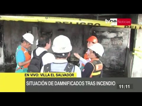 Indeci evalúa situación de viviendas afectadas en Villa El Salvador