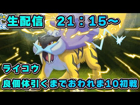 【ポケモンスリープ】ライコウにリベンジマッチ1戦目【無課金、微課金】