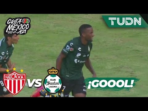 ¡Gol de Santos! ¡Gol de Otero! | Necaxa 0-1 Santos | Grita México BBVA AP2021 - J1 | TUDN