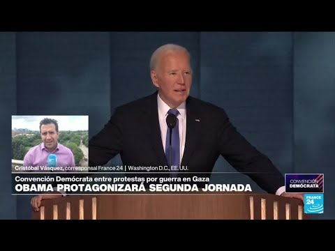 Informe desde Washington: Biden protagoniza discurso de apertura de Convención Demócrata