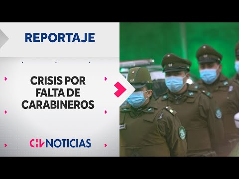 Acusan DÉFICIT de más de 8 mil carabineros. Estas son las causas de la carencia de funcionarios