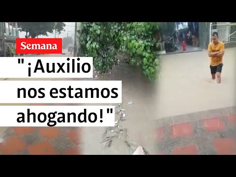 Emergencias por desbordamiento de arroyos en Barranquilla | Videos Semana