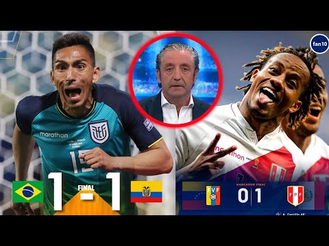 PRENSA SUDAMERICANA REACCIONA A BRASIL VS ECUADOR 1-1 Y VENEZUELA VS PERU 0-1 EN COPA AMÉRICA