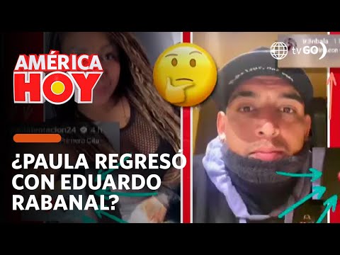 América Hoy: Paula Arias habría retomado su relación con Eduardo Rabanal (HOY)