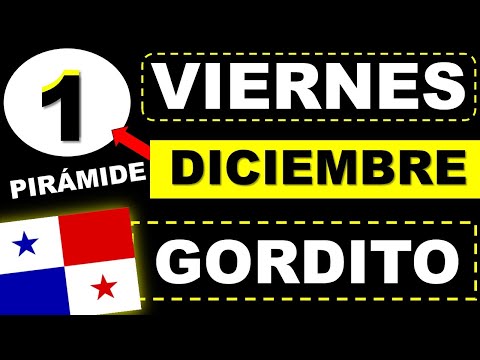 Pirámide de la Suerte Lotería Panamá para el Viernes 1 Diciembre 2023 Gordito del Zodiaco Millonario