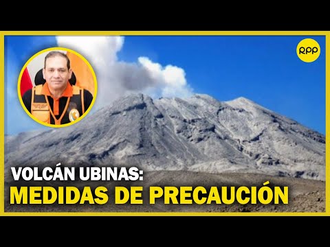 El jefe del INDECI comenta las medidas preventivas ante una explosión del Volcán Ubinas
