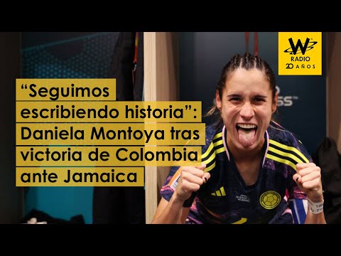 “Seguimos escribiendo historia”: Daniela Montoya tras victoria de Colombia ante Jamaica