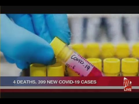 Four More COVID-19 Related Deaths, Record 399 New Cases