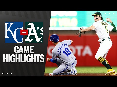Royals vs. Athletics Game Highlights (9/26/25) | MLB Highlights