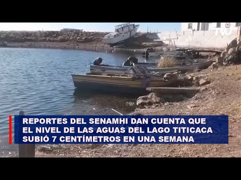 Reportes del SENAMHI dan cuenta que nivel de las aguas del Lago Titicaca subió