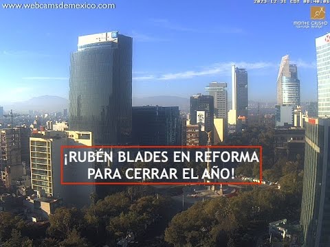 #CDMX | ¡La música de Rubén Blades cierra el 2023 en la capital! Paseo de la Reforma #EnVivo