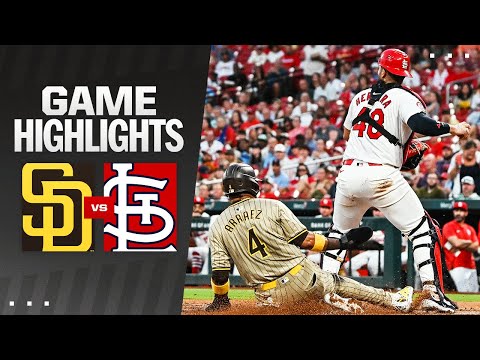 Padres vs. Cardinals Game Highlights (8/26/24) | MLB Highlights