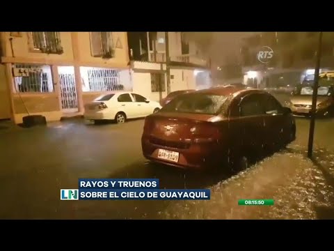 Fuertes precipitaciones se registraron en Guayaquil