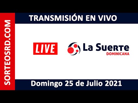 La Suerte Dominicana EN VIVO ?? Domingo 25 de Julio 2021 – 12:30 PM