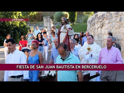 Procesión San Juan Bautista en Berceruelo