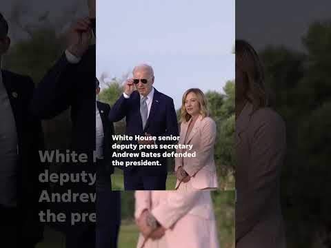 White House bashes claims that Joe Biden wandered from G7 event #Shorts