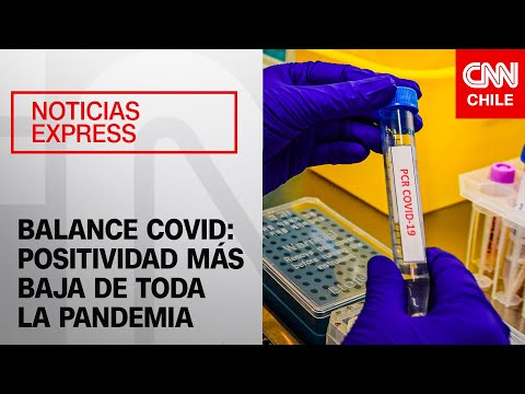 COVID-19: Reportan 8 muertos y positividad de 0,83%, la más baja de toda la pandemia