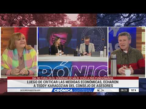 UNA CRÍTICA Y ESTÁS FUERA DEL GOBIERNO, DÍA DE FURIA EN EL GOBIERNO DE MILEI: ECHÓ A 2 FUNCIONARIOS