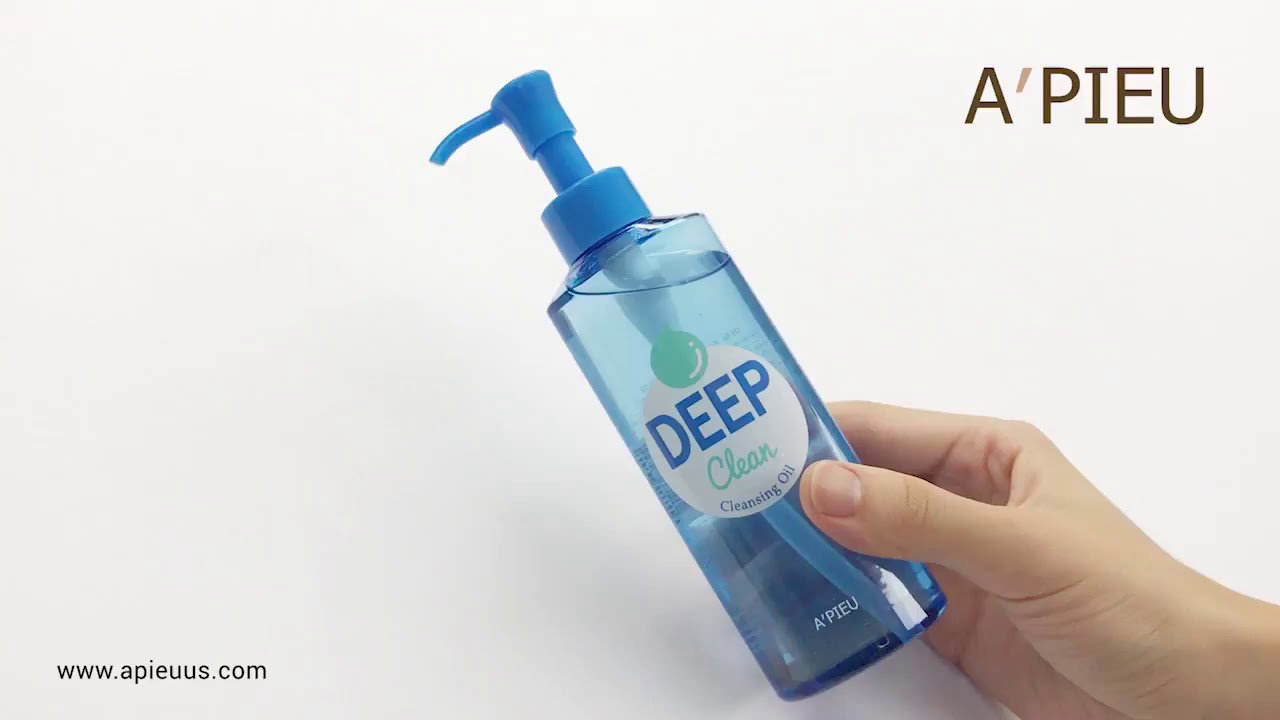 Очищуюча гідрофільна олія A'PIEU Deep Clean Cleansing Oil (Відео 1)