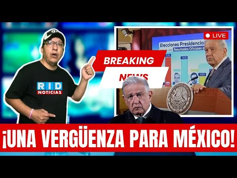 QUE VERGUENZA!! AMLO exhibe resultados inverosímiles sobre elecciones en Venezuela y confirma fraude