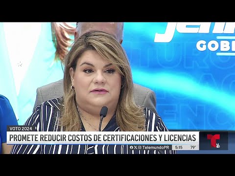 Jenniffer González presenta sus propuestas para agilizar permisos